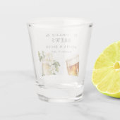 Verre A Shot Bubbles and Brews Shower de Couple (Dos)