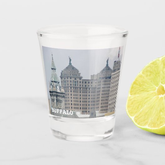Verre A Shot Buffalo, New York, photo emblématique (Devant)