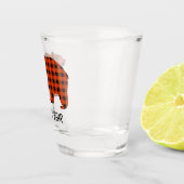 Verre A Shot Buffalo Plaid Papa Bear (Droite)