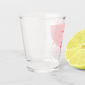 Verre A Shot Bulles de rose : Élégance et Amusement pour une Jo (Gauche)