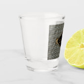 Verre A Shot Burns Clan Original Scottish Tartan (Gauche)