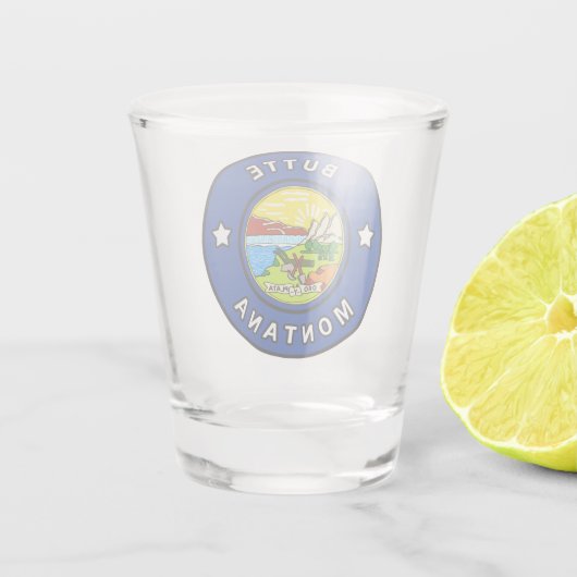 Verre A Shot Butte Montana (Dos)
