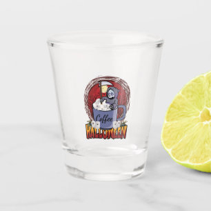 Verre A Shot Buvez Du Café Et Faites Peur