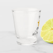 Verre A Shot Buzz-nous ! | Parties scintillant Bachelorette Wee (Gauche)