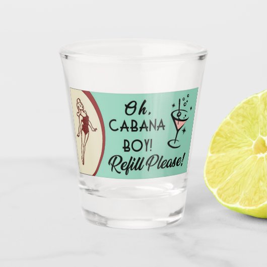 Verre A Shot Cabana Boy (Devant)