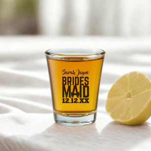 Verre A Shot Cadeau de demande en mariage pour demoiselle d'hon
