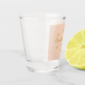 Verre A Shot Cadeau de demoiselle d'honneur Étoiles calligraphi (Gauche)