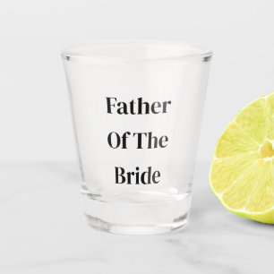 Verre A Shot Cadeau de mariage pour le père de la mariée 2025