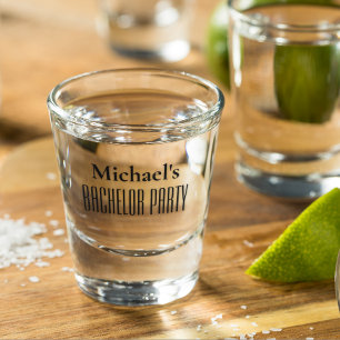 Verre A Shot Cadeau de mariage pour l'enterrement de vie de gar