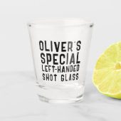 Verre A Shot Cadeau de nouveauté à main gauche drôle (Devant)