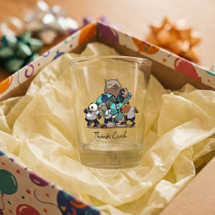 Verre A Shot Cadeau de remerciement pour entraîneur Wombat Œuvr