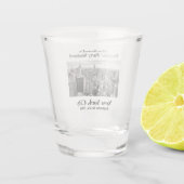 Verre A Shot Cadeau de soirée de bachelor Séjour à New York (Dos)
