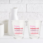 Verre A Shot Cadeau de valentines coloré moderne<br><div class="desc">Cadeau de valentines coloré moderne</div>