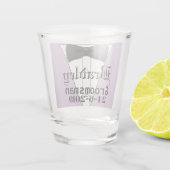 Verre A Shot Cadeau fait sur commande de Merci de garçons (Dos)