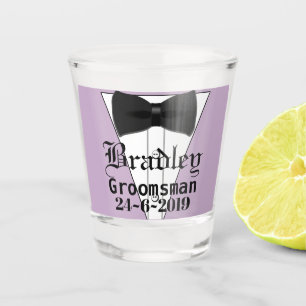 Verre A Shot Cadeau fait sur commande de Merci de garçons