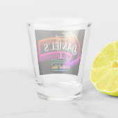 Verre A Shot Cadeau personnalisé Bartender (Dos)