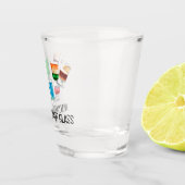 Verre A Shot Cadeau Personnalisé Boisson Alcool Photo de Groupe (Droite)
