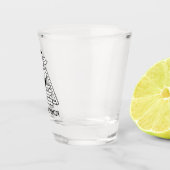 Verre A Shot Cadeau pour un Constructeur (Droite)