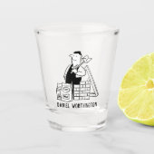 Verre A Shot Cadeau pour un Constructeur (Devant)