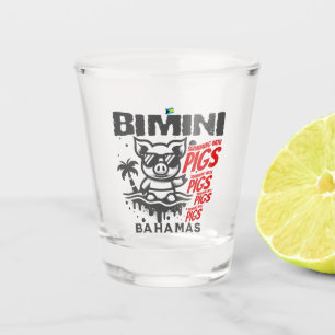 Verre A Shot Cadeau souvenir Bahamas : Bimini Bahamas Swimming