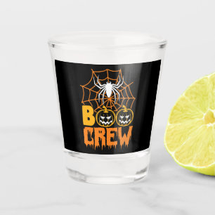 Verre A Shot Cadeau Spider Boo Citrouille Halloween Spider Boo