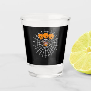 Verre A Shot Cadeau Spider Drôle Boo Spider Web Halloween