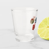 Verre A Shot cadeaux de noël générés par ai (Gauche)