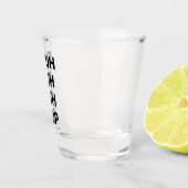 Verre A Shot Cadeaux sarcastiques, Coupe Shuh Duh Fuh (Droite)
