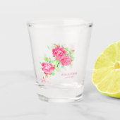 Verre A Shot Café Rose (Devant)