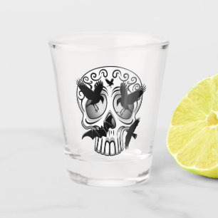 Verre A Shot Calaveras décoratives Halloween
