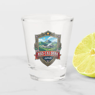 Verre A Shot Caldeira d'Aso Japon