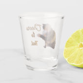 Verre A Shot Calico Cat secouez-le? (Dos)