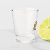 Verre A Shot California Bear shot glass (Gauche)