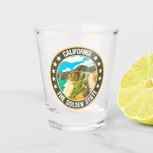 Verre A Shot Californie (Devant)