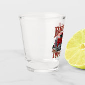 Verre A Shot Camion remorque de dessin (Gauche)