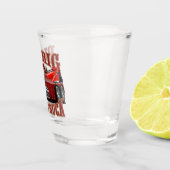 Verre A Shot Camion remorque de dessin (Droite)