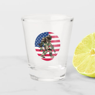 Verre A Shot Camo Bigfoot Sasquatch