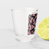 Verre A Shot Camo rose (Gauche)