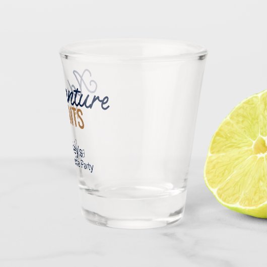 Verre A Shot Camping Mountain Adventure Bachelorette Party (Droite)