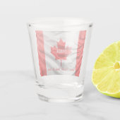 Verre A Shot CANADA D'un océan à l'autre (Dos)