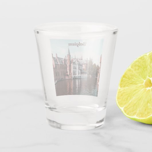 Verre A Shot Canal de Bruxelles (Dos)