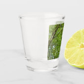 Verre A Shot Canopée du printemps Feuille Green Nature Scene (Gauche)