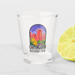Verre A Shot Canyonlands National Park Utah Vintage