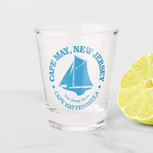 Verre A Shot Cap May (sloop) (Devant)