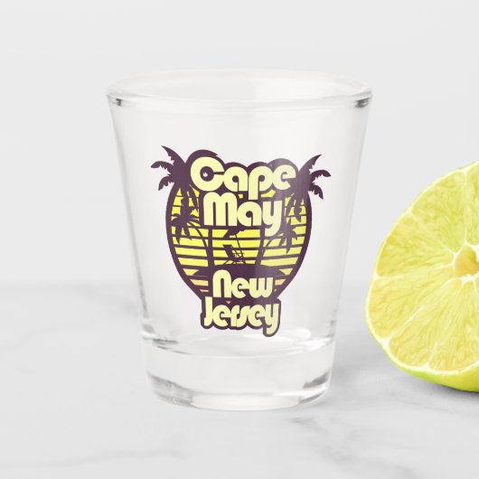 Verre A Shot Cape May, New Jersey (Devant)