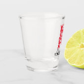 Verre A Shot Capitale décorative botanique médiévale P (Gauche)