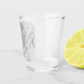 Verre A Shot Cardinal en hiver (Droite)