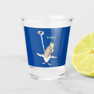 Verre A Shot Caricature de Tir à l'arc