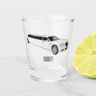 Verre A Shot Caricature limousine