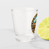 Verre A Shot Caroline du Nord (Gauche)